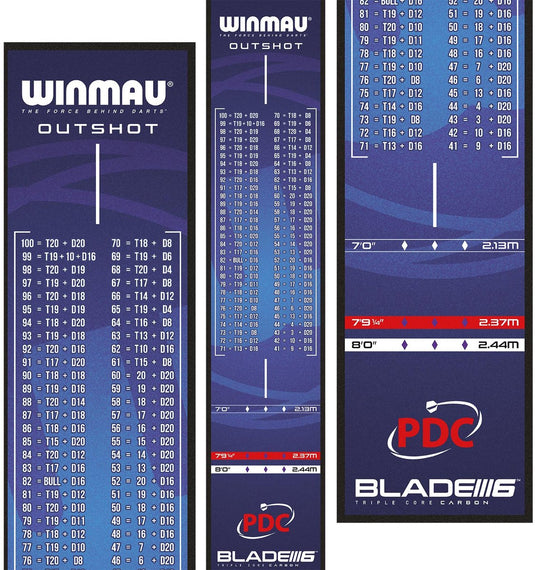 Winmau dartmat xtreme heavy