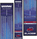 Winmau dartmat xtreme heavy