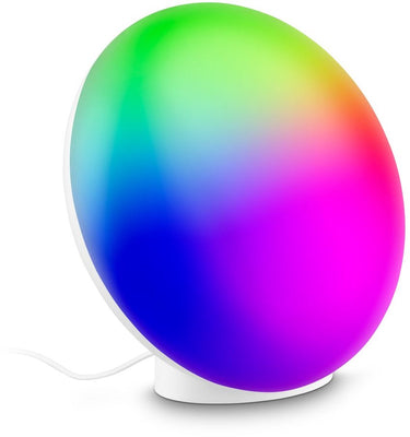 B.k.licht briloner tara – led tafellamp – dimbaar met afstandsbediening – rgb ic kleurenwisseling – instelbaar van warm tot koud wit – 17.5 x 10.6 x 16.4 cm
