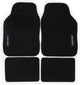 Dunlop universele automatten set - 4-delig - voor verschillende auto merken - voor en achter - zwart