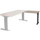 Aanbouwtafel schaffenburg lin-pla086-havz-m25 80x60x65-85cm havana kers, zwart