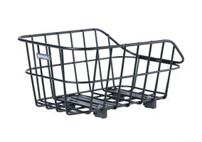 basil cento alu wsl - rear basket - 22 liters - matt black