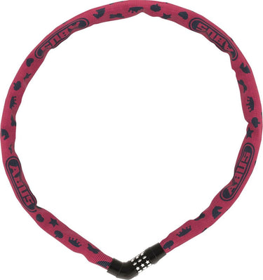 Abus fietsslot kettingslot - steel-o-chain™ 4804c symbols - security level 4 - groen - 75 cm - geschikt voor elektrische fietsen en stadsfietsen