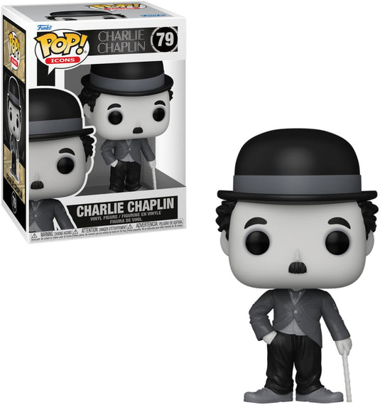 Funko pop icons: charlie chaplin pop
