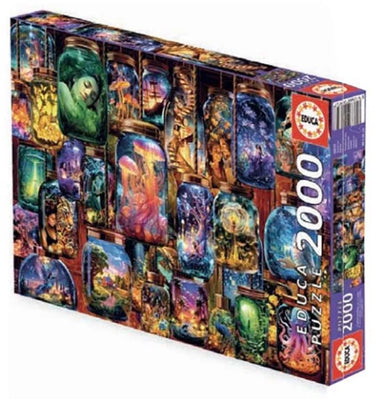 Educa - puzzel - dreams in jars - 2000 stukjes - legpuzzel