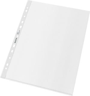 Leitz 100x recycle a4 showtas - insteekhoezen van 100 micron - 90% pre-consumer gerecycled plastic - transparant