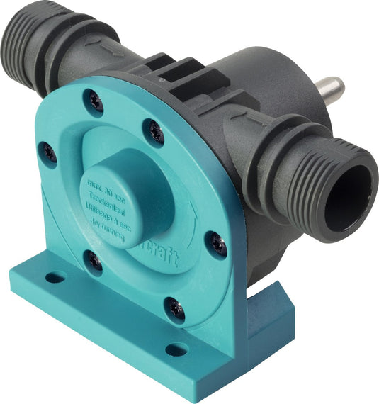 Wolfcraft - voorzetpomp 3000 l h - boorpomp - boormachine pomp - waterpomp - boormachinepomp - 4541000