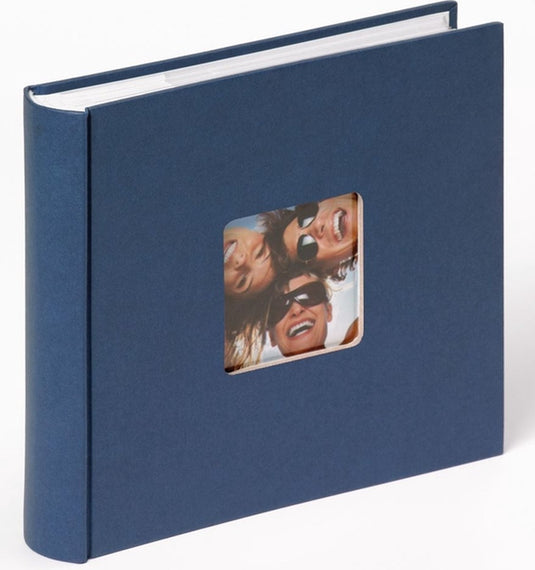 Walther me-110-l fun - memo insteekalbum - 200 foto's 10x15 cm - blauw