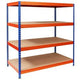 Breedvakstelling mammut fd-25420 blauw, oranje 1,800 x 600 x 2,000 mm
