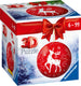 Ravensburger kerstbal rendier- 3d puzzel - puzzleball - 54 stukjes