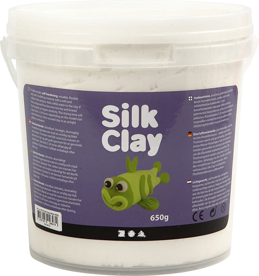 Silk clay https: www.cchobby.nl silk-clayr-wit-650-gr-1-emmer
