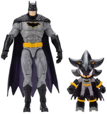 Jakks sonic dc shadow als batman (6 cm) batman (13 cm) meerkleurige figuren