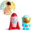 Munchkin badspeelgoed - galaxy buddies - set van 2 - geeft licht! - vanaf 9 maanden - kinder badspeelgoed - badspeelgoed voor jongens en meisjes