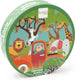 Scratch countour puzzel - safari - 31x24cm - 30 stukjes - 3+
