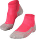 Falke ru4 short anti-blaar katoen functioneel materiaal hardloopsokken dames rood - maat 35-36