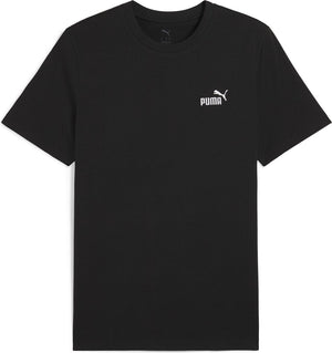 Puma ess small no. 1 logo tee unisex t-shirt - black s