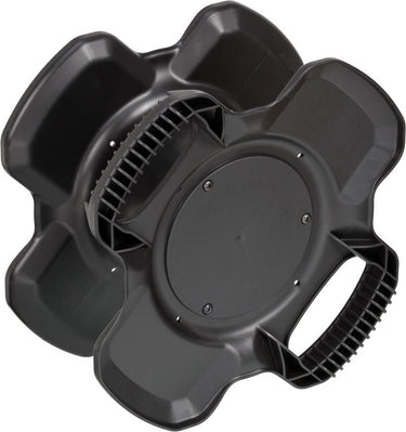 Brennenstuhl rubber kabelhaspel x-gum kabelhaspel leeg (gemaakt van speciaal rubber voor permanente belasting, made in germany)