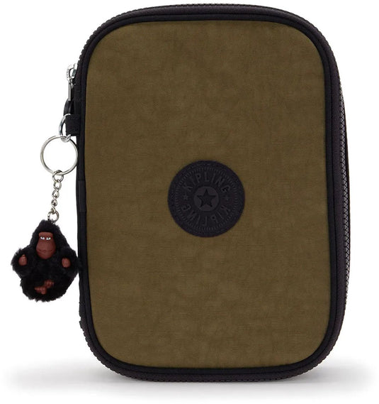 Kipling 100 pens etui bruin,blauw man