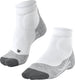 Falke te2 short anti-blaar katoen functioneel materiaal tennissokken heren wit - maat 39-41