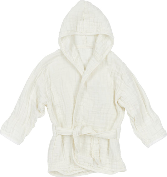 Meyco baby uni badjas - pre-washed hydrofiel - offwhite - 98 104