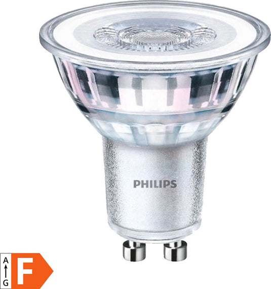 Philips led philips corepro ledspot gu10 4w 3000k 345lm 230v – dimbaar – warm wit