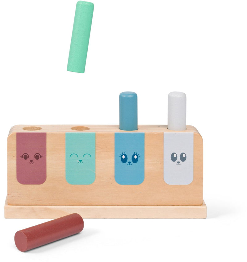 Load image into Gallery viewer, Bs toys pop-up toy ga532 – houten baby speelgoed 18+ maanden – motoriekspel
