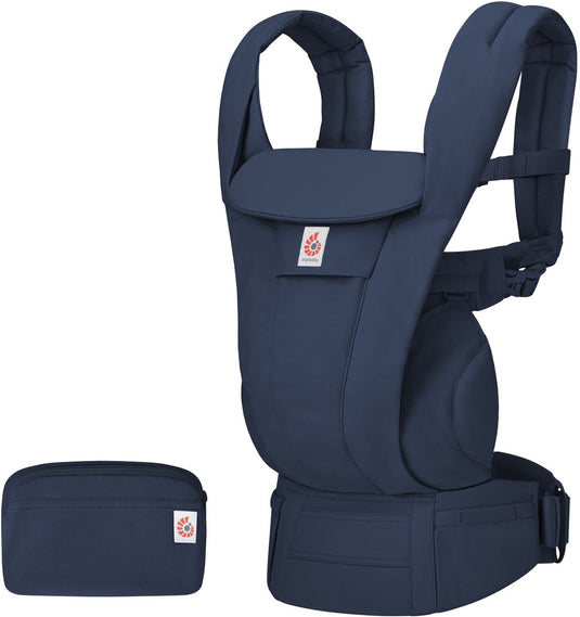 Ergobaby omni deluxe cotton draagzak - midnight blue