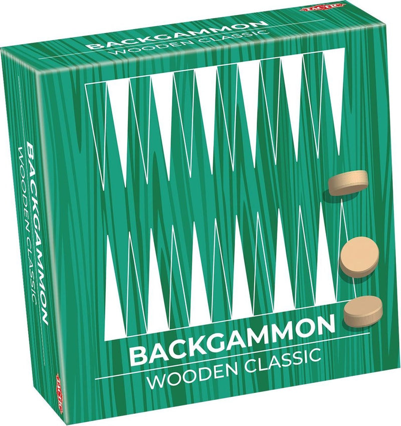 Load image into Gallery viewer, Tactic backgammon – bordspel – classic games – houten strategiespel – vanaf 7 jaar
