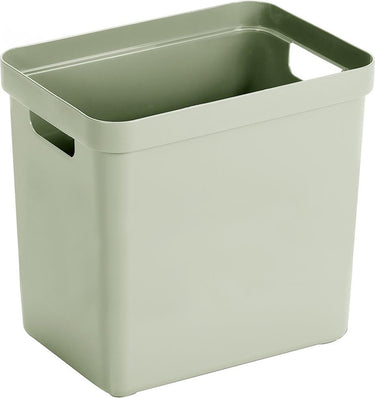 Sunware - sigma home opbergbox 25l groen - 35 x 24,6 x 36,3 cm