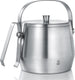 Leopold vienna - ijsemmer met deksel dubbelwandig rvs - 1,0l met tang