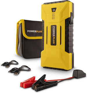 Powerplus powx4255 jump starter 3 in 1 -starthulp kit - 12000 mah - incl. startkabels auto en usb kabel