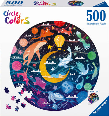 Ravensburger legpuzzel circle of colors dromen, 500st.