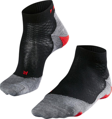 Falke ru5 short anti-blaar functioneel materiaal hardloopsokken dames zwart - maat 39-40