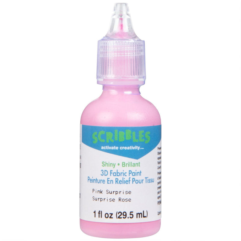 Load image into Gallery viewer, Scribbles • 3d textielverf glanzend 29,5ml pink surprise
