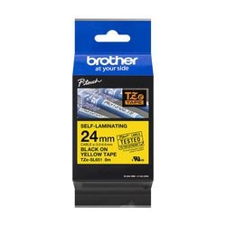 Etiketteertape brother tzesl651 zwart, geel