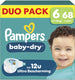 Pampers baby-dry maat 6 - 68 luiers - 13kg-18kg - tot 100% lekvrij comfortabele nacht