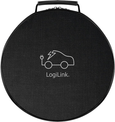 Logilink elektrische auto spiraallaadkabel type 2, 3-fase, 11 kw, 5 meter