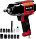 Einhell pneumatische slagmoersleutel tc-pw 610 - 610 nm - incl. 10 dopsleutels en 1x 125 mm verlenging