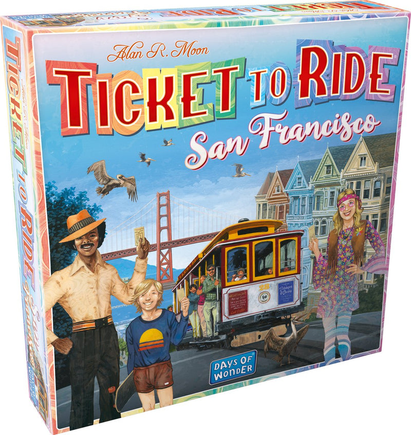 Load image into Gallery viewer, Days of wonder ticket to ride - san francisco bordspel
