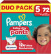 Pampers baby-dry pants maat 5 - 72 luierbroekjes - 11kg-17kg