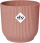 Elho vibes fold rond 22 - bloempot voor binnen - 100% gerecycled plastic - ø 22.0 x h 20.2 cm - delicaat roze