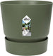 Elho greenville rond 20 - bloempot voor buiten met waterreservoir - 100% gerecycled plastic - ø 19.5 x h 18.4 cm - blad groen