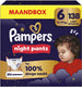 Pampers night pants maat 6 - 138 luierbroekjes - 13kg+ - maandbox
