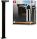 Paulmann solar led-bolderlamp ryse bewegingsmelder ip44 3000k 30lm antraciet