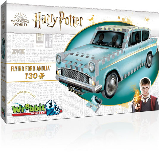 Wrebbit 3d puzzel - harry potter vliegende ford anglia (130).