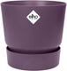 Elho greenville rond 40 - grote bloempot voor buiten met waterreservoir - 100% gerecycled plastic - ø 39 x h 36.8 cm - vintage pruim