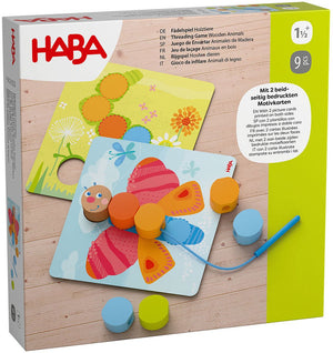 Haba rijgspel houten dieren [1,5 jaar +]