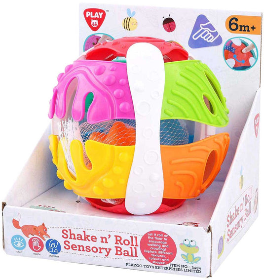 Playgo sensorische speelbal baby - kleurrijk speelgoed voor motoriek.