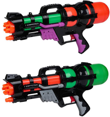 Eddy toys watergun 44cm 437g 2as pp - voor waterpret - compact formaat - 1 stuk