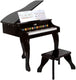 Small foot - houten kindervleugelpiano zwart